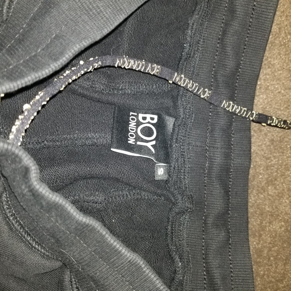 BOY London black joggers SMALL - Picture 4 of 4